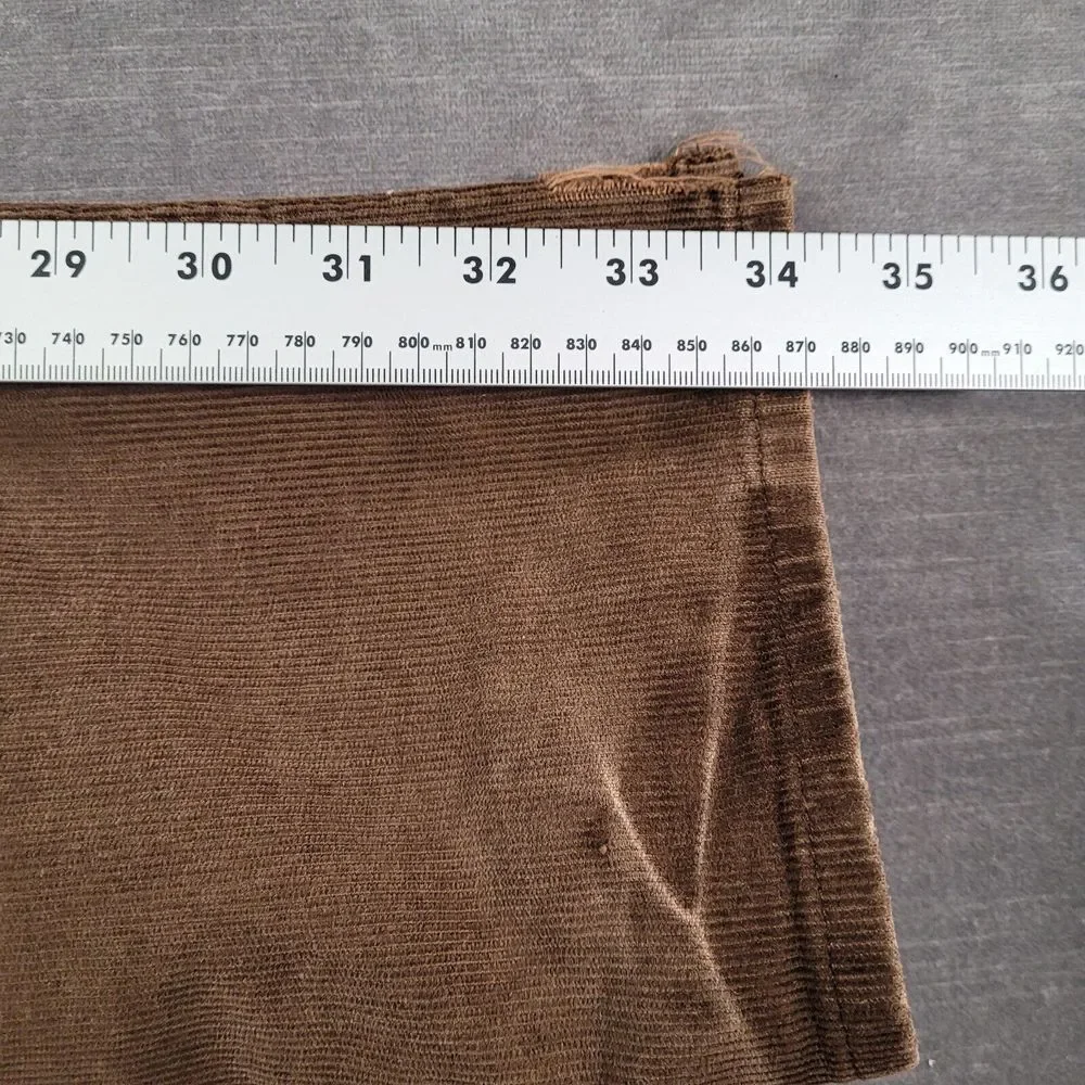 Polo Ralph Lauren Corduroy Pants Mens 37x34 Brown Straight Leg Chino Ribbed Pant
